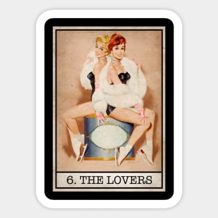 Tarot - The Lovers Sticker